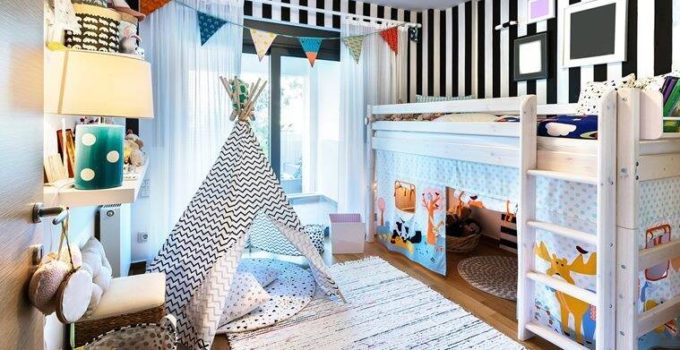 Laissez place à votre créativité pour aménager la chambre de votre enfant